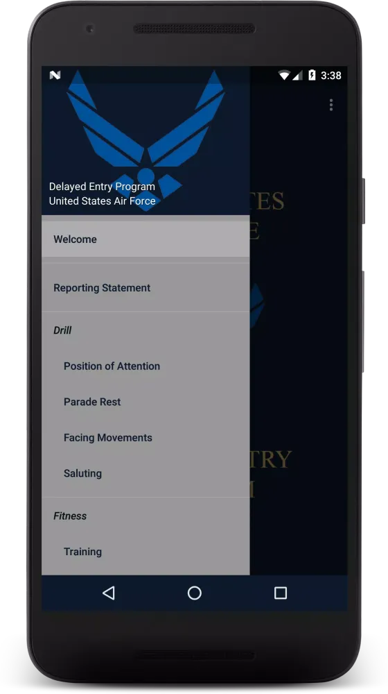 ภาพหน้าจอของ Delayed Entry Program