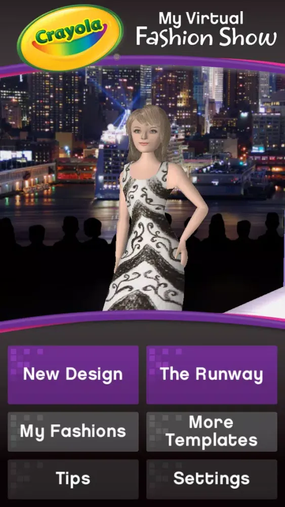 تصاویر Crayola My Virtual Fashion Show