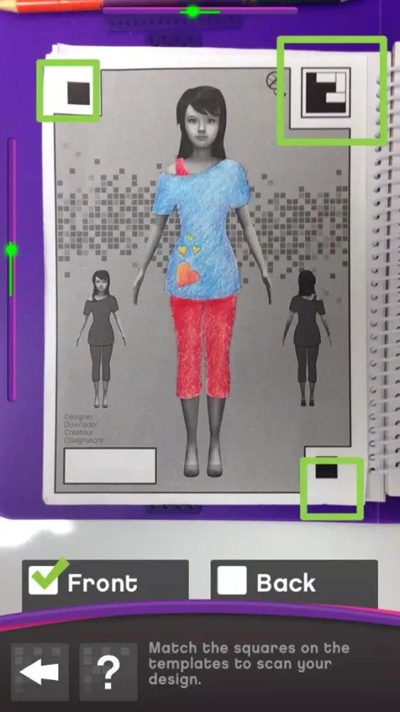 تصاویر Crayola My Virtual Fashion Show