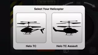 Tangkapan layar HELO TC