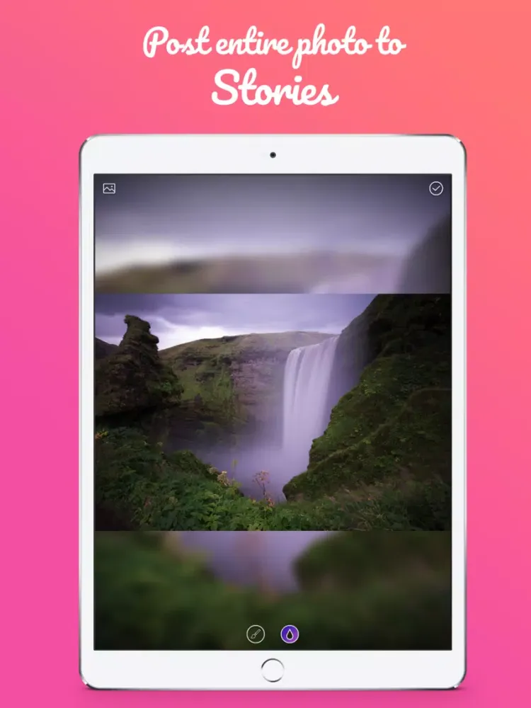 Capturas de pantalla de Resizer Story for Instagram iPad 