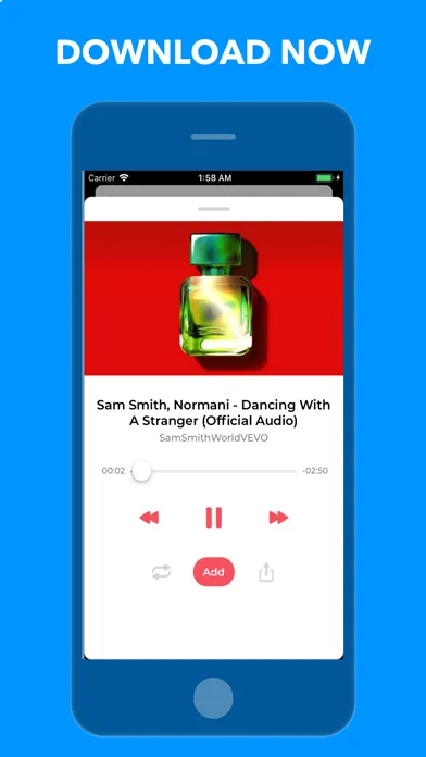 Tangkapan layar Musicram - Listen Music Player