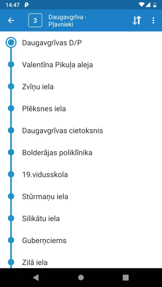 Riga Transport - timetables應用截圖