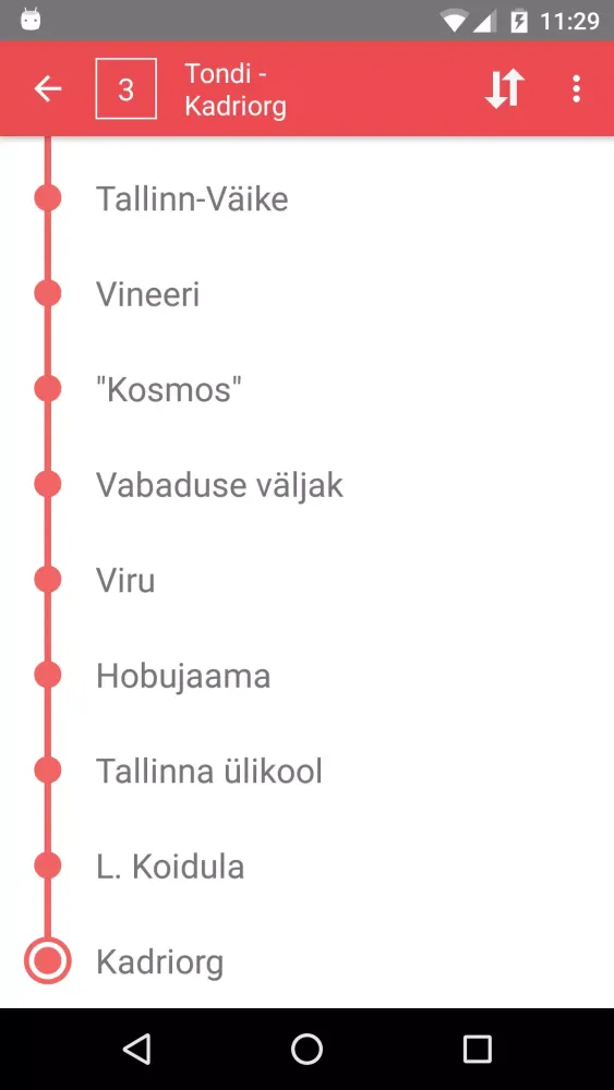 Tallinn Transport - timetables Ekran Görüntüleri