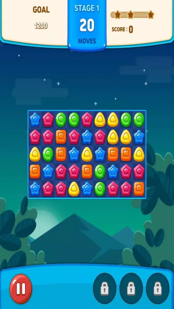Ảnh chụp màn hình của Land Candy-Color Pop