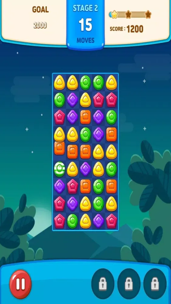 Ảnh chụp màn hình của Land Candy-Color Pop