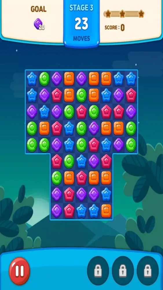 Ảnh chụp màn hình của Land Candy-Color Pop