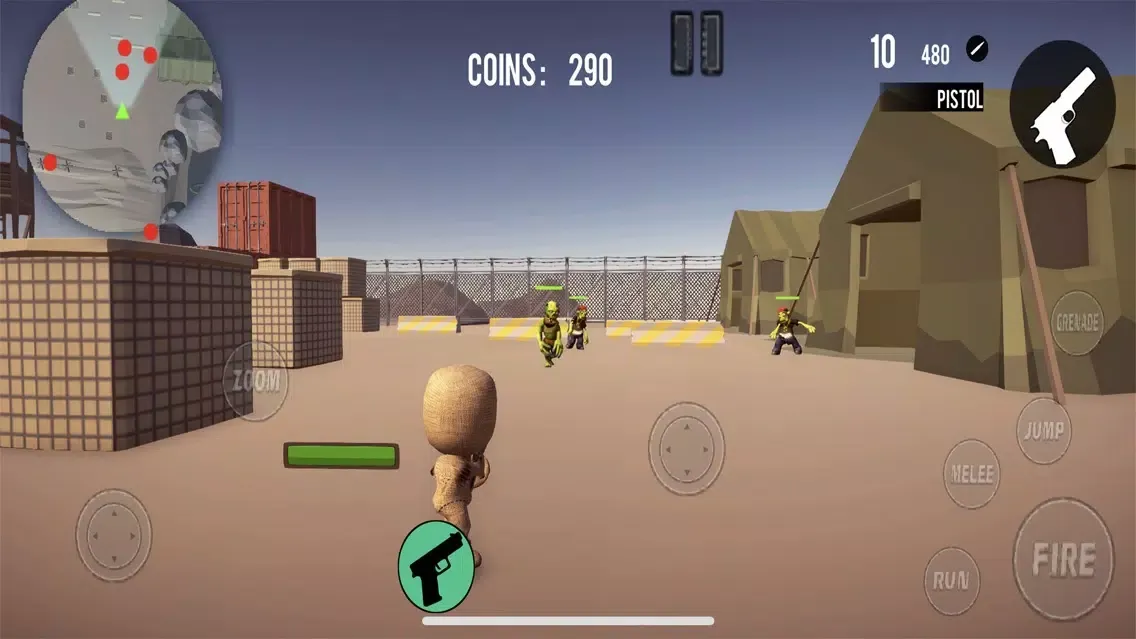 Скриншоты Buddy Vs Zombie Shootout