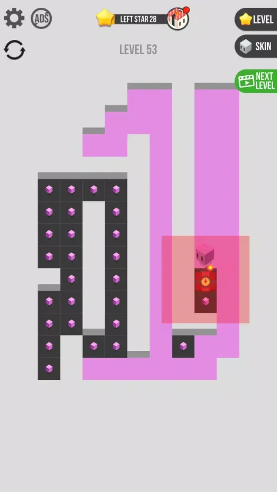 Capturas de tela do Fill the Maze