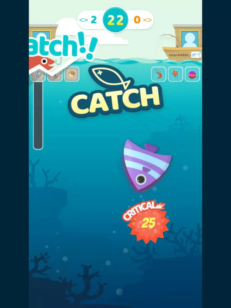ภาพหน้าจอของ Fishing Battle iPad 