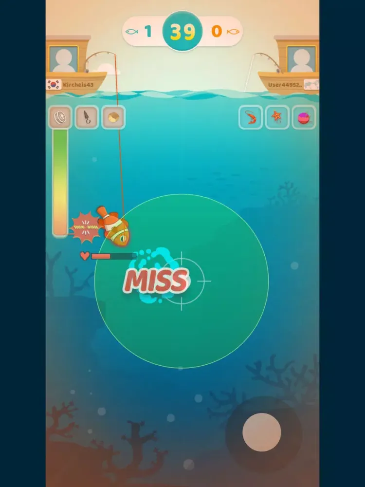 ภาพหน้าจอของ Fishing Battle iPad 
