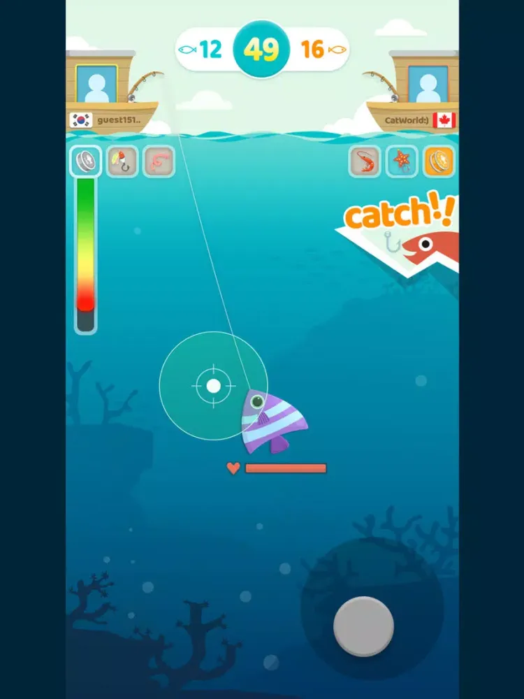 ภาพหน้าจอของ Fishing Battle iPad 