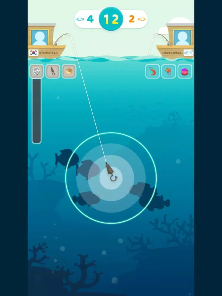 ภาพหน้าจอของ Fishing Battle iPad 