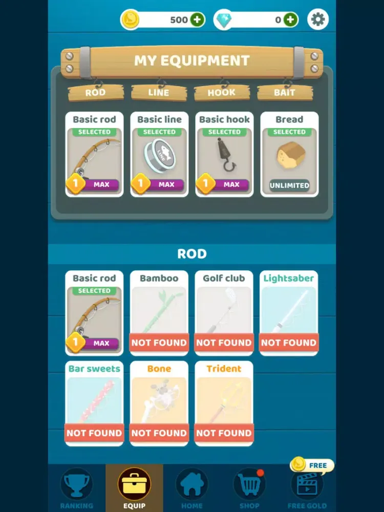 ภาพหน้าจอของ Fishing Battle iPad 