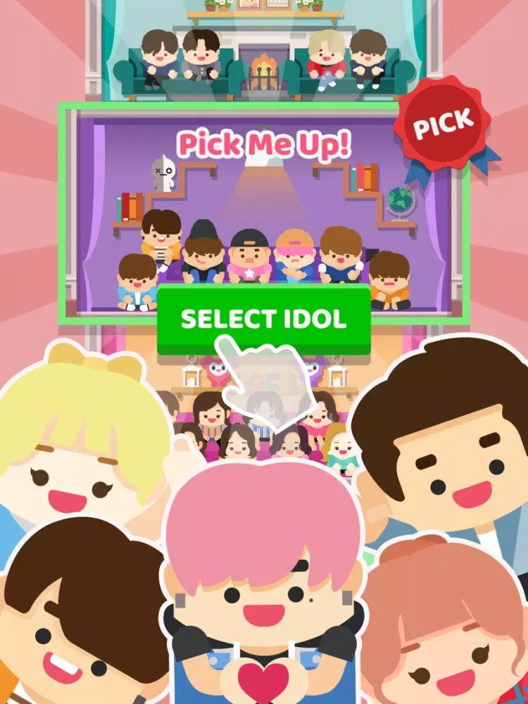 Idol Tower:make your own idol iPad  Screenshots