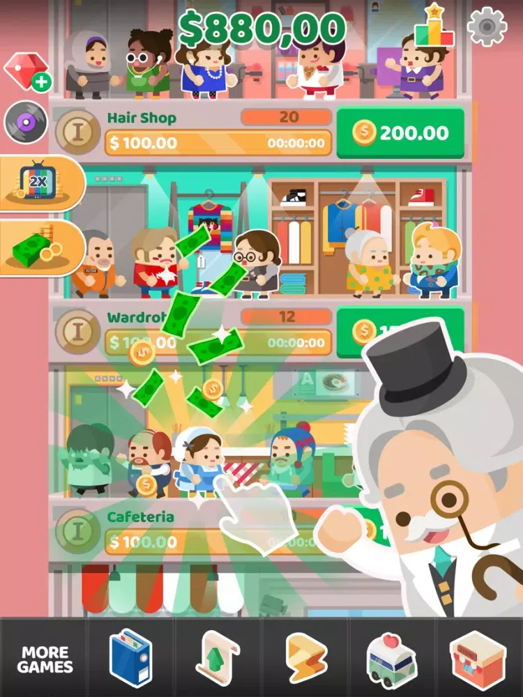 Idol Tower:make your own idol iPad  Screenshots