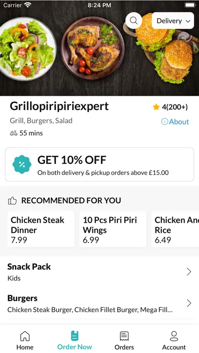 Captures d'écran de Grillo piri piri expert.