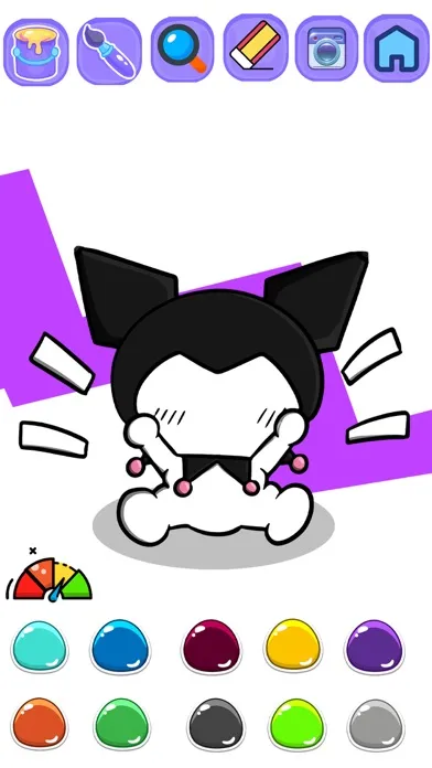Ảnh chụp màn hình của Town Coloring Sanrio World