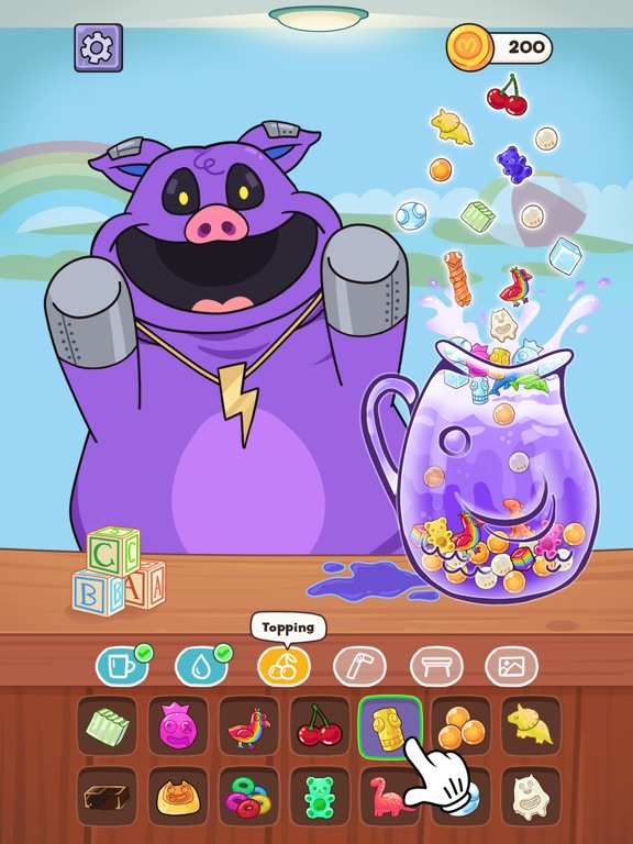 DIY Milk Shake - Boba Tea iPad  스크린샷