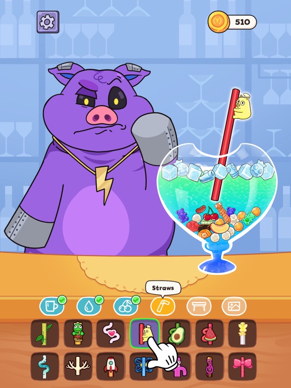 DIY Milk Shake - Boba Tea iPad  스크린샷
