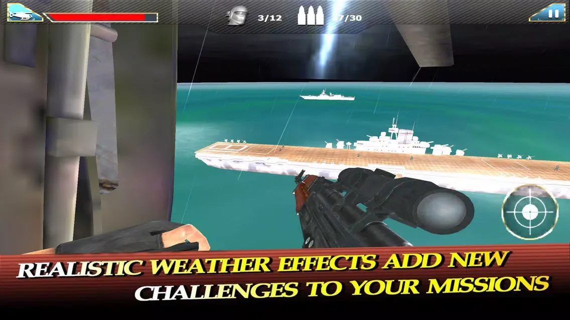 Navy Combat Mission- Sniper Shoot স্ক্রিনশট