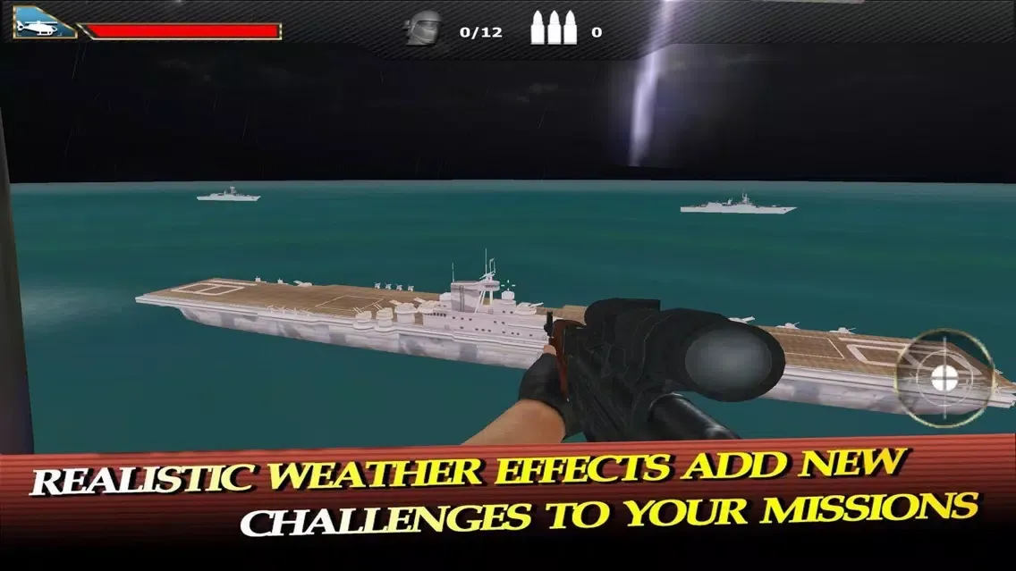 Navy Combat Mission- Sniper Shoot স্ক্রিনশট