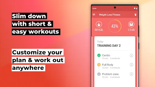 Weight Loss Fitness by Verv應用截圖