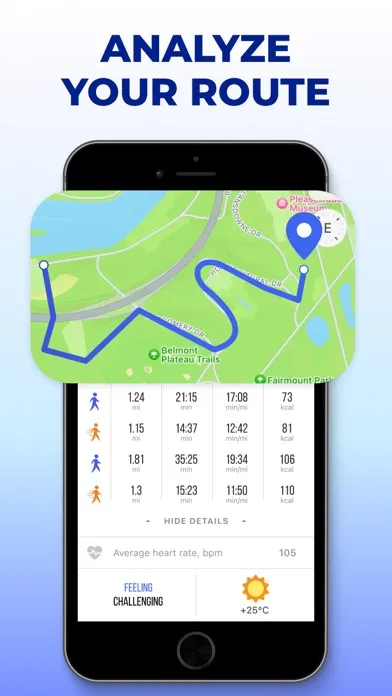 ภาพหน้าจอของ Weight Loss Walking by Slimkit
