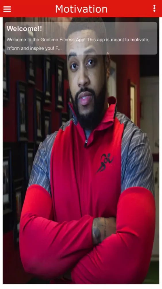Screenshot di GrindTime Motivation