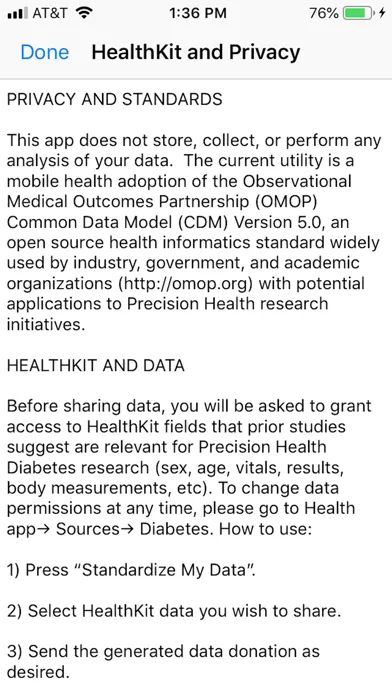 Скриншоты Precision Health Diabetes