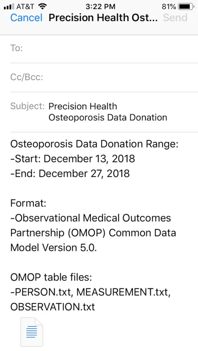 Precision Health Osteoporosis スクリーンショット