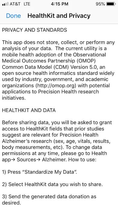Precision Health Alzheimer's স্ক্রিনশট