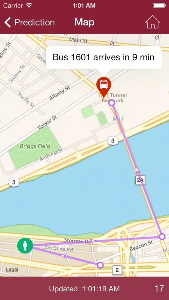 تصاویر Where's My MIT Bus?