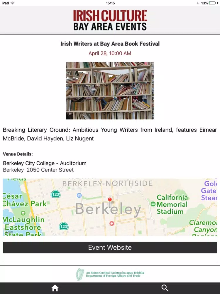 تصاویر Irish Culture Bay Area iPad 