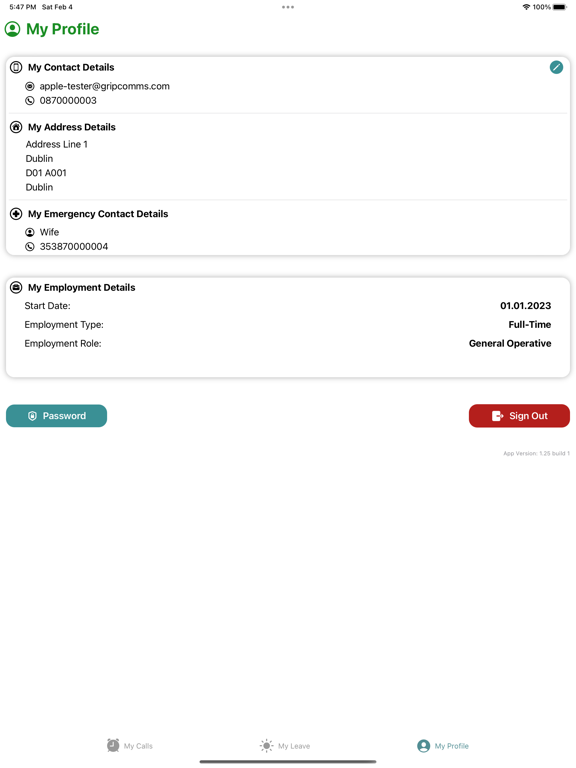 صور TORA Workforce Management iPad 