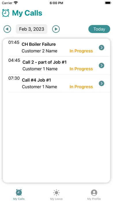 Capturas de pantalla de TORA Workforce Management