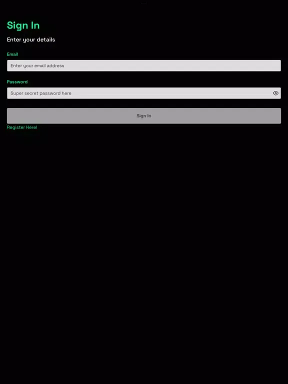 GRIP-RM iPad  스크린샷