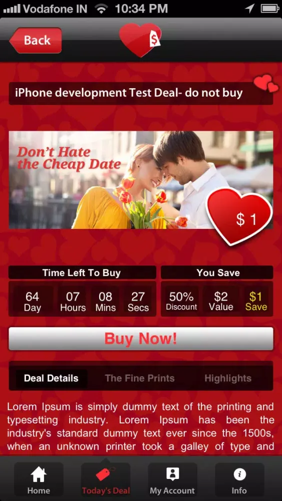 Date On Deals - Date Ideas - Don't Hate The Cheap Date Screenshots