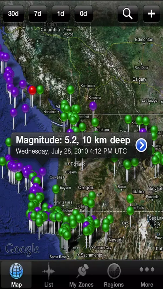 Earthquake Alerts and News Information应用截图