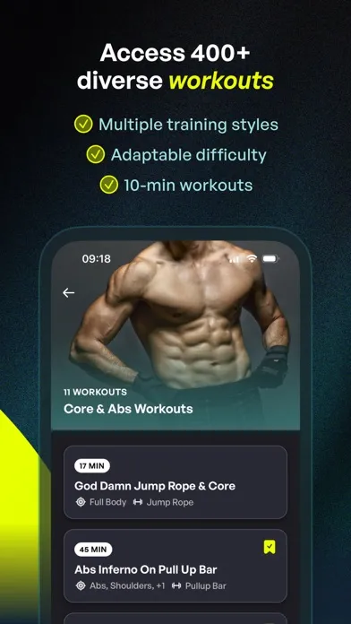Capturas de pantalla de Grit - Calisthenics Workout
