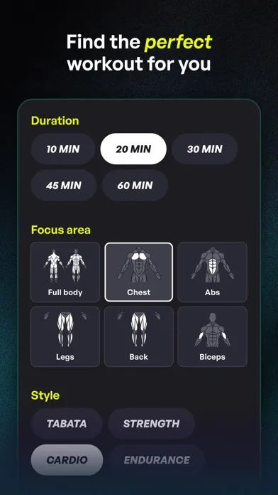 Capturas de pantalla de Grit - Calisthenics Workout