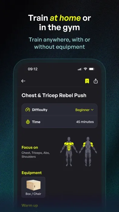 Capturas de pantalla de Grit - Calisthenics Workout