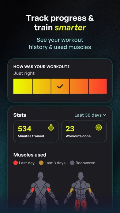 Capturas de pantalla de Grit - Calisthenics Workout