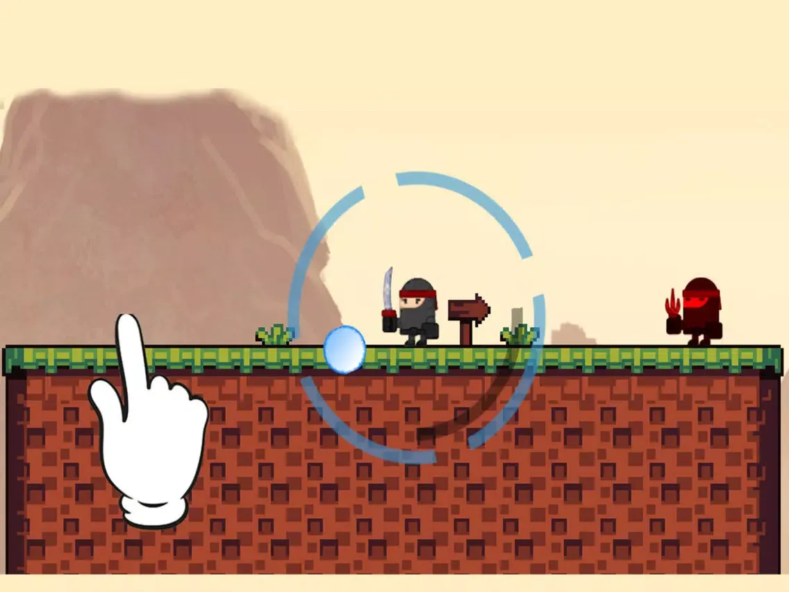 Flick Ninja iPad  スクリーンショット