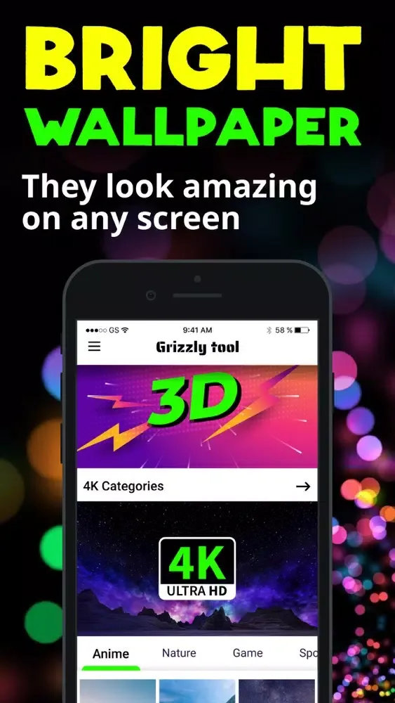 Capturas de tela do Grizzly Tool
