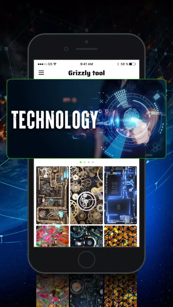 Capturas de tela do Grizzly Tool