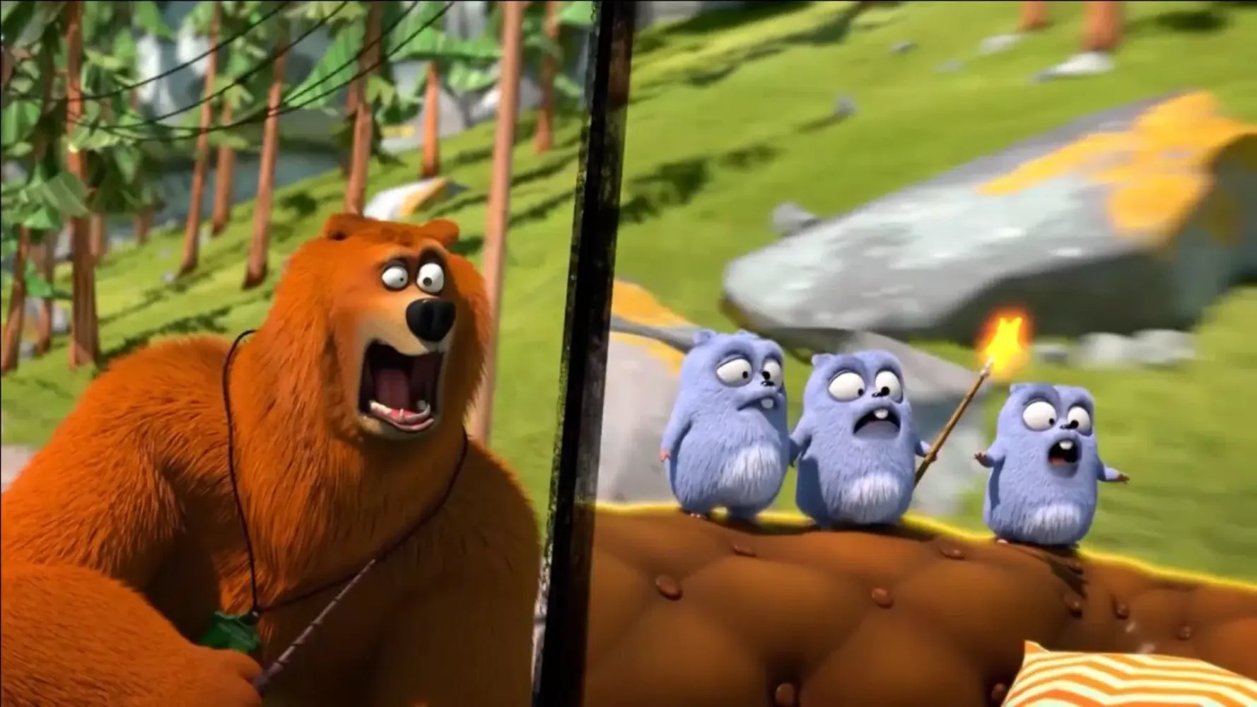 Captures d'écran de Grizzy and the lemminge game