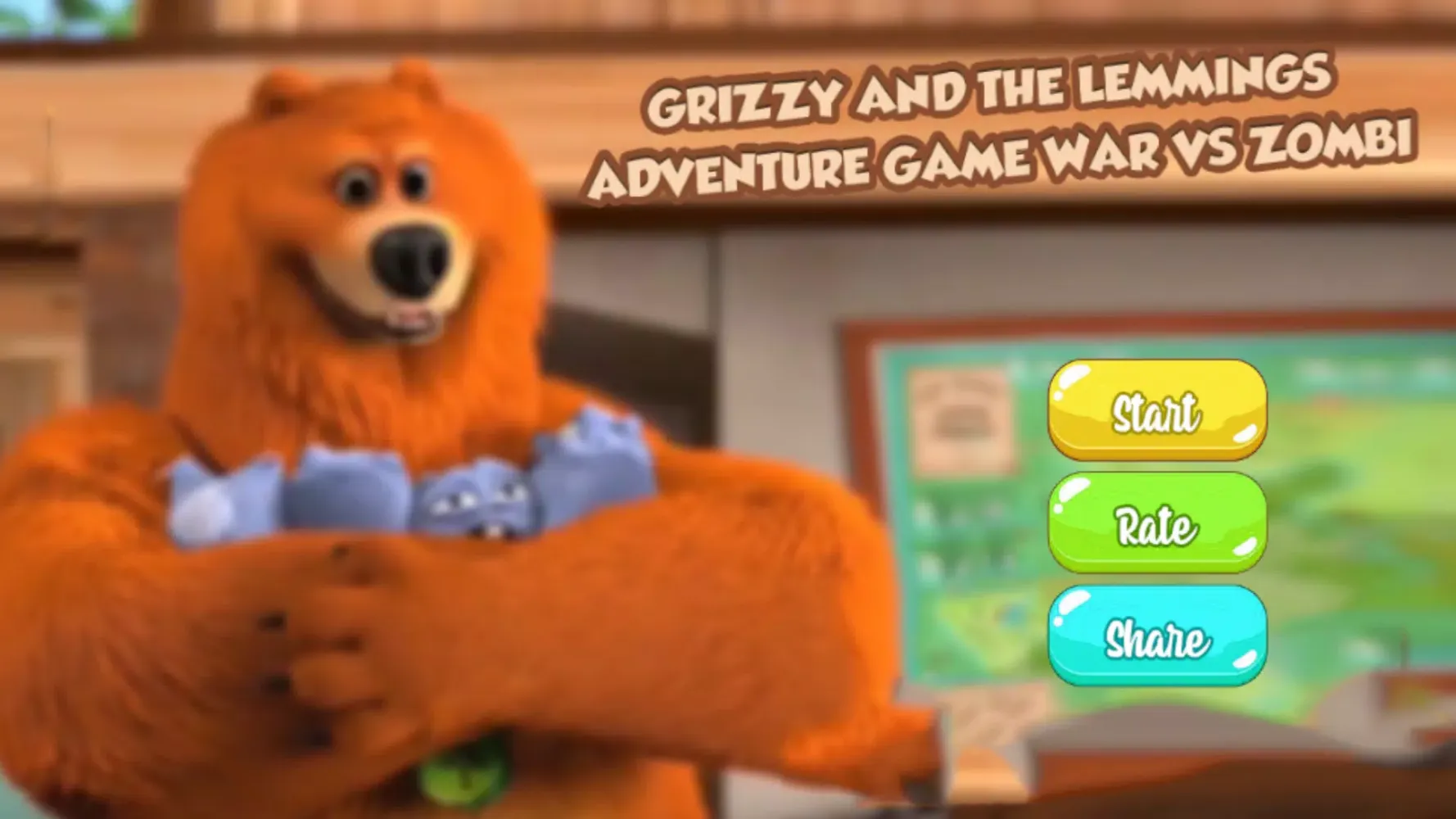 Captures d'écran de Grizzy and the lemminge game