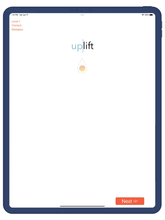 ภาพหน้าจอของ Split Words iPad 