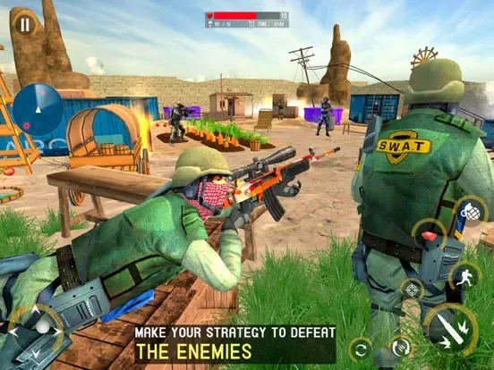 Скриншоты FPS Swat Battle Shooter iPad 